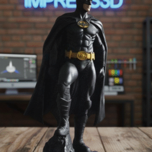 Estátua Batman Clássico 3D - 20cm, 25cm, 30cm, 40cm