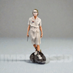 Coringa Enfermeira — Figura Colecionável 3D