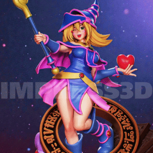 Maga Negra — Figura Colecionável em Impressão 3D