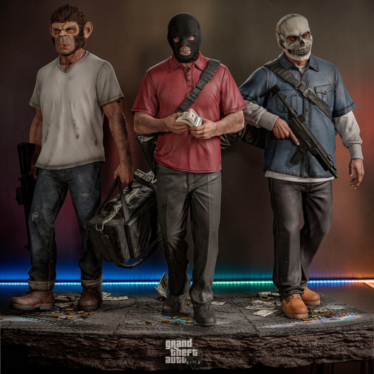 Diorama GTA V: O Assalto Perfeito - Imagem 2