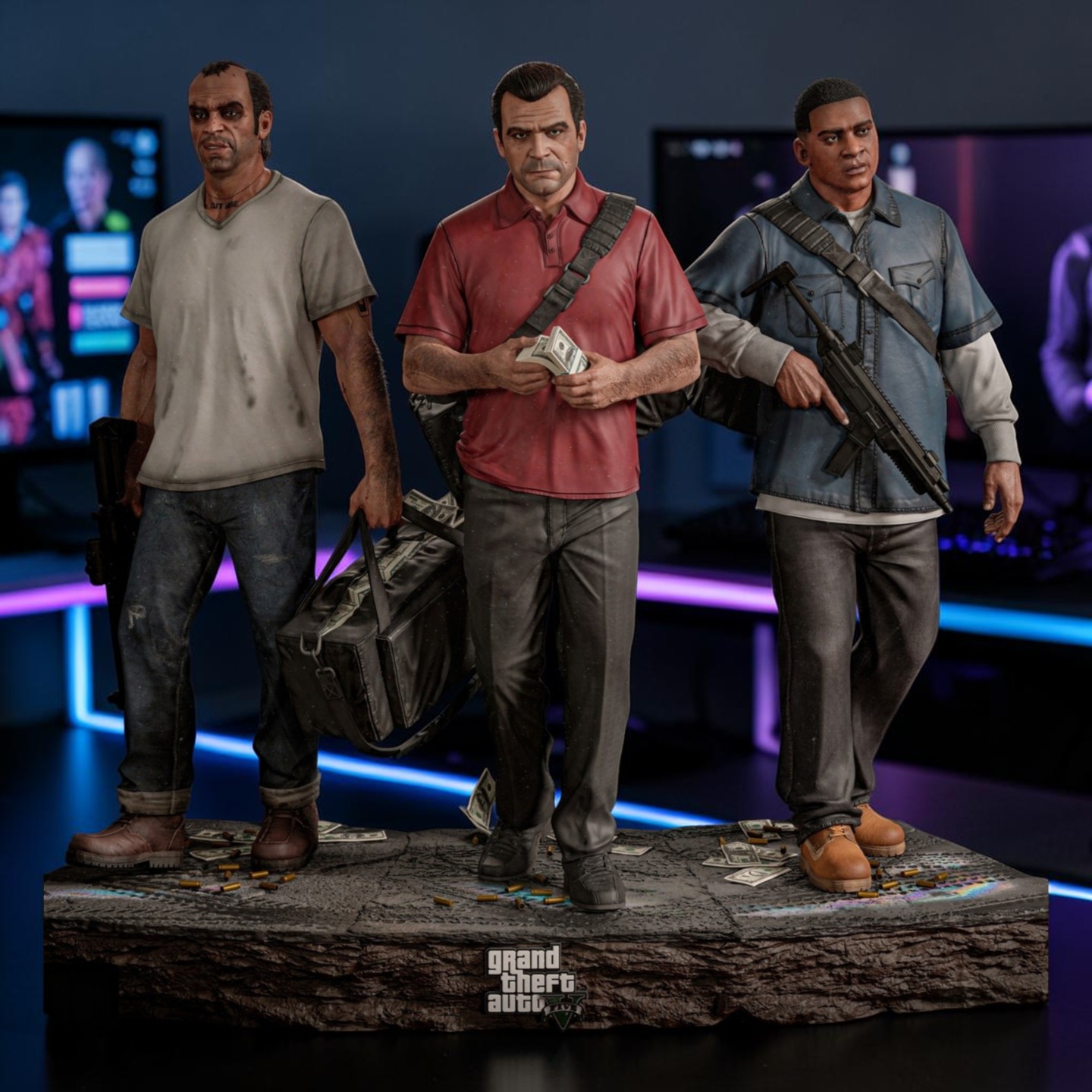 Diorama GTA V: O Assalto Perfeito