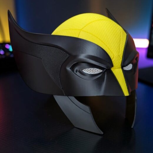 Capacete Wolverine Cosplay Impressão 3D